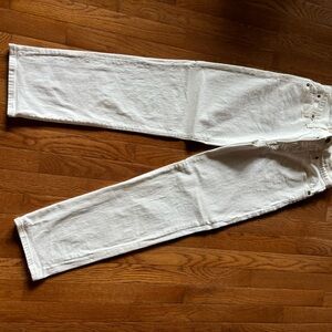 Madewell off-white jeans